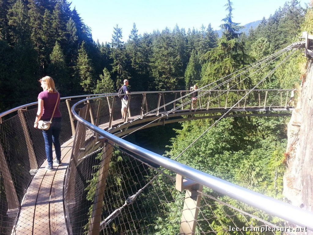 Capilano Suspension Bridge park, British Columbia